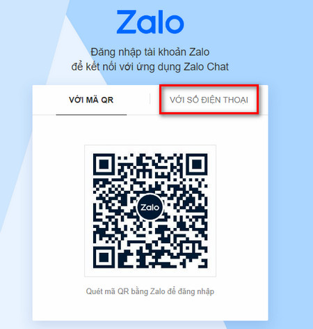 Tôi không muốn quét mã QR để đăng nhập Zalo, có cách nào khác không?
